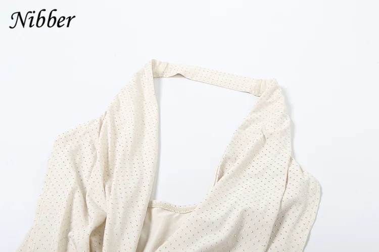 Nibber Diamond Pasted Solid Color Mini Dress Women Fashion Deep V-neck Strapless Dresses Female Trend Streetwear Clothing插图4 Nibber Diamond Pasted Solid Color Mini Dress Women Fashion Deep V-neck Strapless Dresses Female Trend Streetwear Clothing插图4
