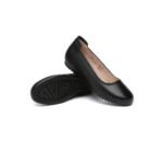 ugg-boots-everau-women-leather-round-toe-black-work-ballet-flats-fern-1