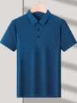 Men’s Plus Size Classic Short Sleeve Textured Polo Shirt缩略图 0e1af0cac6b047d5829e069a21cad516-Max-Origin