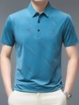 Men’s Plus Size Quick-Dry Short Sleeve Polo Shirt缩略图 3df3d977249f4111a0b13efae64b8070-Max-Origin