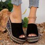 Peep Toe Wedge Sandals缩略图 443c7892-9701-44f1-b90f-8521219dfcd8-Max-Origin
