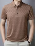 Men’s Plus Size Breathable Textured Pattern Polo缩略图 519ab9b39ff145c38b10fa072dbd4186-Max-Origin