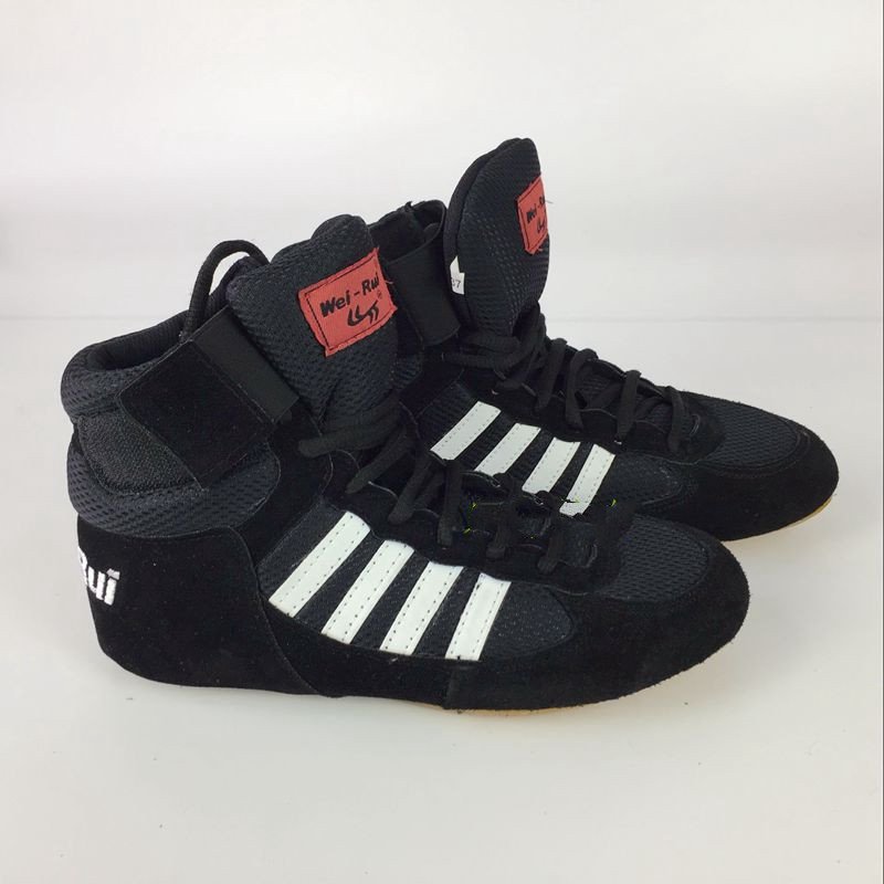 Fighting Shoes Beef Tendon Bottom Wrestling Shoes Boxing Shoes Weightlifting Shoes插图5
