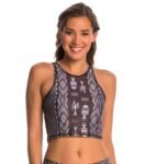 Teeki Diamond Tribe Charcoal Mermaid Crop Top缩略图 5684087193768-2t