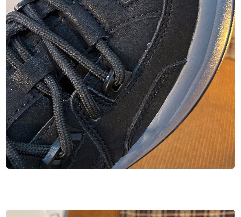 Retro Niche Design Womens High Top Sneakers插图4
