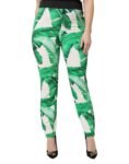 dolce_gabbana_women_pants_green_leaves