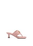 Gucci GG Marmont Quilted Leather Thong Sandals in Pink缩略图 7185058