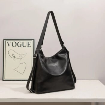 Leather Adjustable Strap Shoulder Bag