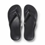 Archies-Arch-Support-Thongs-Blacktop3_4