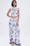 WONDERFUL SATIN PALAZZO PANT缩略图 JLM080706-BWHITE-MULTI1