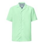 Labelless Mint Green Button Down Camp Shirt缩略图 Mint_button_shirt_-_Tropical_Seas_Clothing