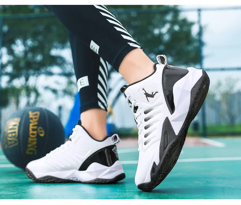 Men’s Basketball Shoes Lightweight Sneakers Unisex Training Footwear Casual Sports Shoes插图6 Men’s Basketball Shoes Lightweight Sneakers Unisex Training Footwear Casual Sports Shoes插图6