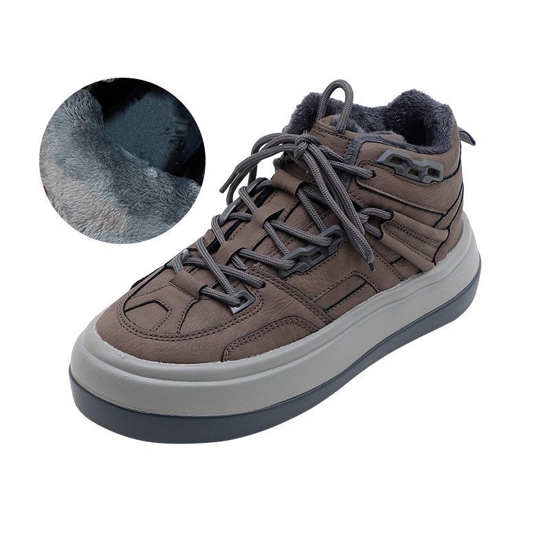 Retro Niche Design Womens High Top Sneakers插图1
