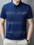 Men’s Plus Size Striped Short Sleeve Casual Polo Shirt缩略图 c9eed6bf6f2344ce909cabe520ae0343-Max-Origin
