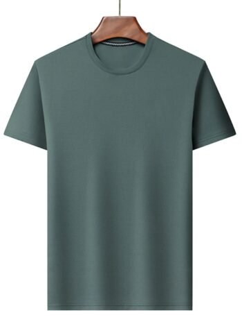Men's Plus Size Breathable Short Sleeve T-Shirt