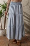 Tiered Wash Denim Maxi Skirt with Elastic Waist缩略图 d9c27c37-c570-4e74-9056-78e78f1de41a-Max-Origin