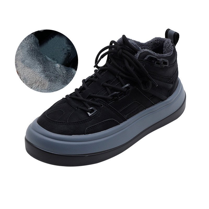 Retro Niche Design Womens High Top Sneakers插图3