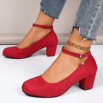 Point Toe Block Heels Pumps缩略图 e7f8e971-161c-4f24-bd1e-200e393108a0-Max