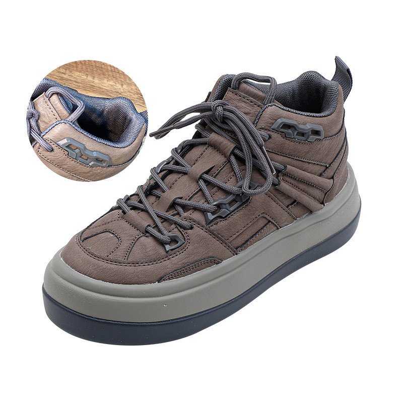Retro Niche Design Womens High Top Sneakers插图5
