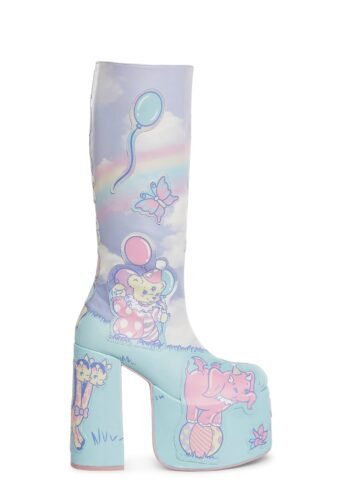 Not So Funhouse Platform Boots (Fairfax)
