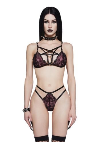 Pentagram Hearts Lingerie Set (Fairfax)