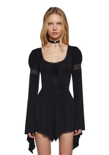 Haute Streak Knit Romper (Fairfax)