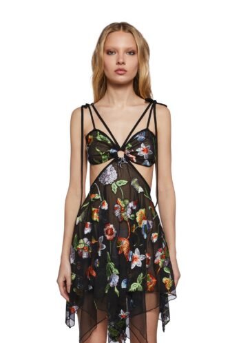 Prism Paradise Mini Dress (Fairfax)