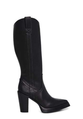 Pace Of Nature Western Boots - Black (Fairfax)