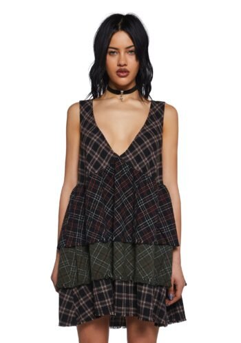Get Over It Babydoll Dress - Black (Fairfax)