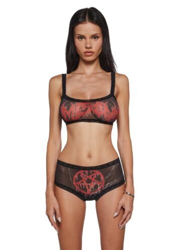 Hidden Goth Panty Set (Fairfax)
