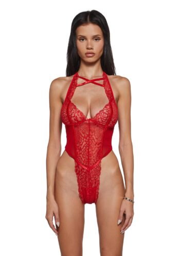 Moonlight Snuggles Lace Bodysuit (Fairfax)