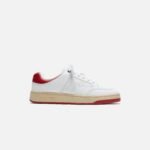 SL7136002W4AA-9226SAINTLAURENTSL61LowTopSneakerBlancVintageRed_4546