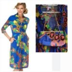 Lilly Pulitzer Starry Night Blayney Ruffled Neck Dress with Matching Purse缩略图 m14434303892_1