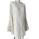 Alexis White Lace Mini Dress Sz L缩略图 m27371897578_1