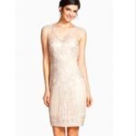 JS COLLECTIONS Illusion Soutache Sheath Dress Size 6