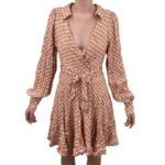 Free People Dress It Takes Two Long Sleeve minidress size Medium M