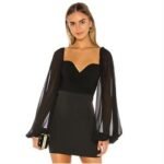 Revolve NBD Harry Mini Dress NWT in Black Small缩略图 m83413340839_1